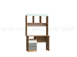 Челси Color Стол письменный с надстройкой (Миф)